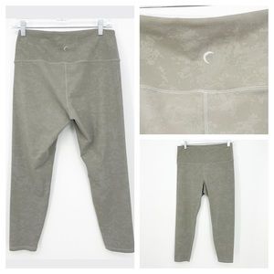 Zyia Marble Grey Legging Womens Size 8/10 25” Inseam 7/8 Length Activewear Gym